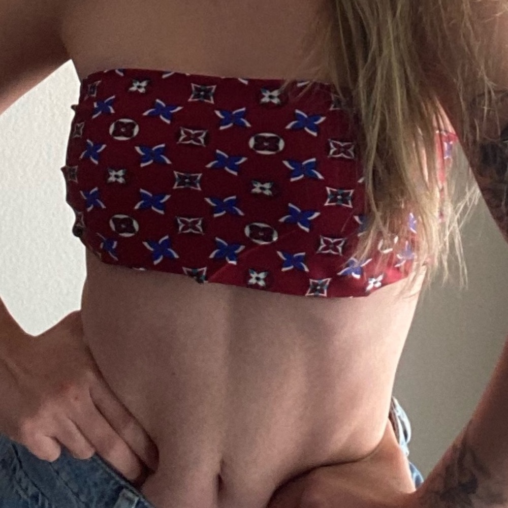 Louis Vuitton bandana/top